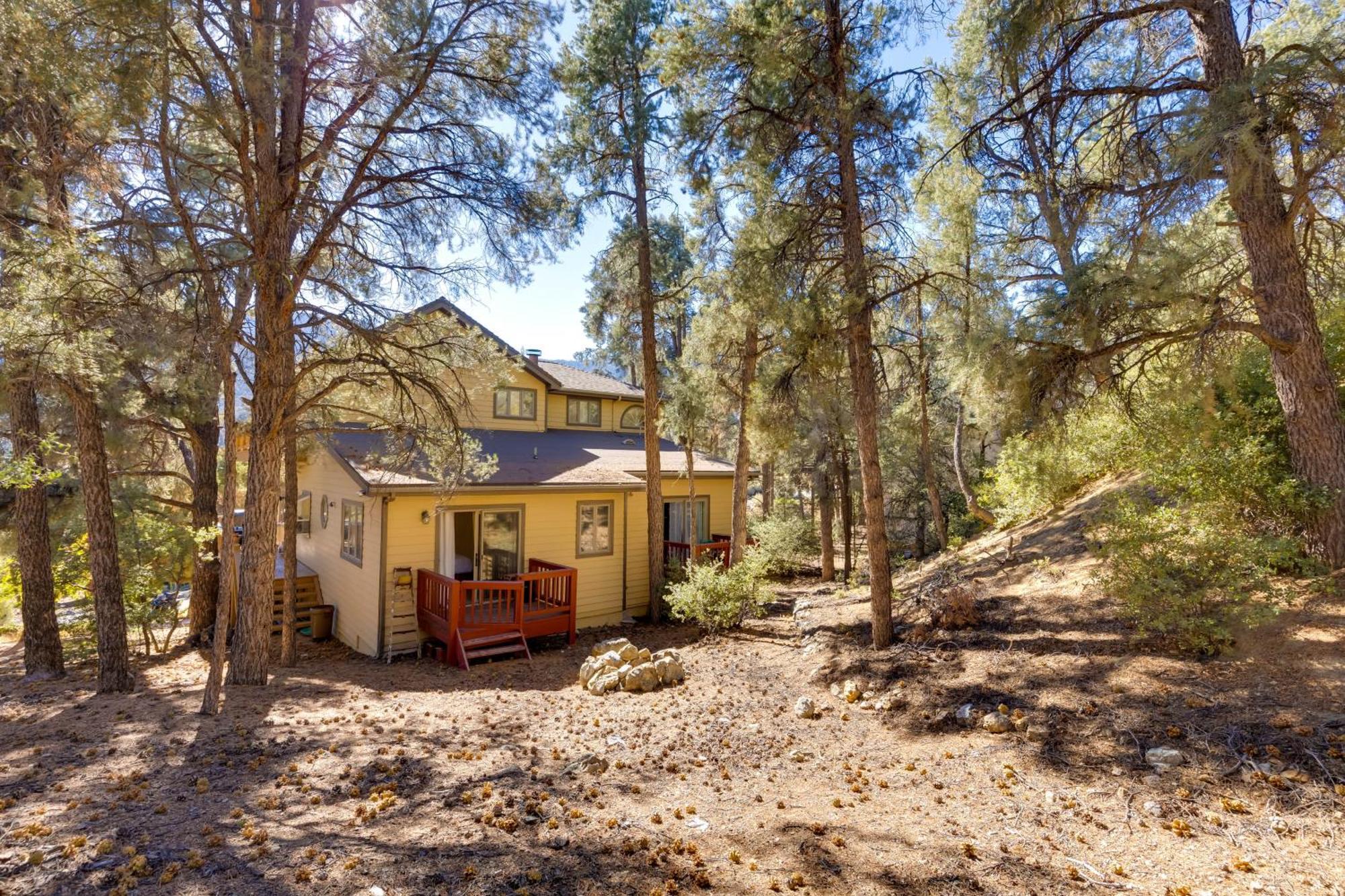 Game Room And Deck Modern Frazier Park Home! Pine Mountain Club Exterior photo