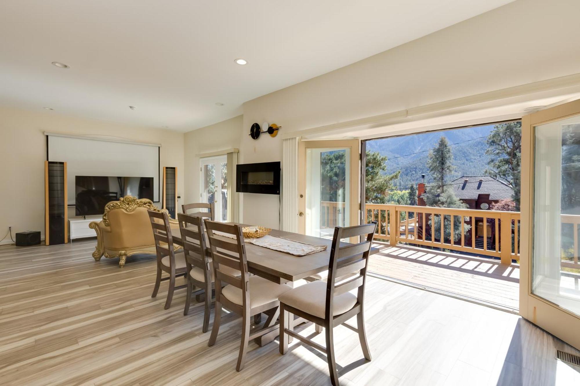 Game Room And Deck Modern Frazier Park Home! Pine Mountain Club Exterior photo